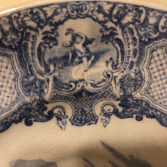 Spode Wheat Gathering Plate - Picture 12 of 13